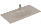 Umywalka meblowa Villeroy & Boch Antao prostokątna 100x50 cm, z ukrytym przelewem, Almond CeramicPlus