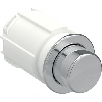 Pneumatyczny przycisk uruchamiający WC Geberit Typ 10, ręczny, podtynkowy, Sigma 8cm dwudzielny, chrom mat, easy-to-clean