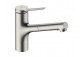 Bateria kuchenna Hansgrohe Metris Select M71, jednouchwytowa 320, 1jet - stal szlachetna finish