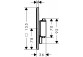 Bateria termostatyczna Hansgrohe Ecostat Comfort Q do 2 odbiorników, podtynkowa - brąz szczotkowany