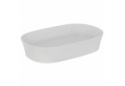 Umywalka nablatowa Ideal Standard Ipalyss owalna z cienkimi ściankami 60x38cm - biała