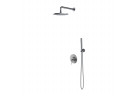 System prysznicowy Omnires podtynkowy - nikiel szczotkowany