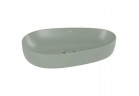 Umywalka meblowa Villeroy & Boch Antao owalna 65x40 cm, , bez przelewu, z powłoką CeramicPlus - zielona (Morning Green)