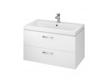 Zestaw meblowy Cersanit Lara umywalka z szafką 80 cm (do samodzielnego montażu) - biały