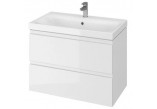 Szafka podumywalkowa Cersanit Moduo 80, wisząca, biała