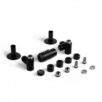 Zestaw Terma trójosiowy termostatyczny Vision Al In One, wersja prawa - czarny mat