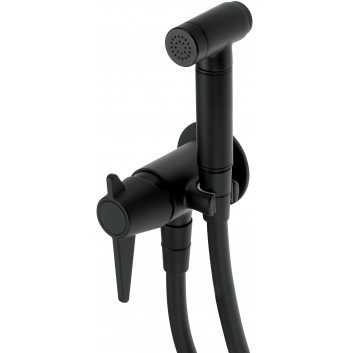 Bateria umywalkowa podtynkowa, Deante Temisto, nero