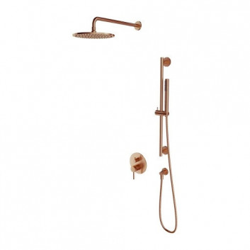 Zestaw prysznicowy podtynkowy Omnires Y, kompletny chrom