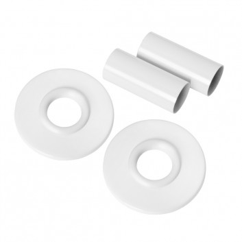 Zestaw maskujący Invena podwójny - biały 