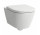 Zestaw Laufen Meda miska WC 54x36 cm podwieszana Silent Flush + deska WC wolnoopadająca - biała