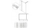 Ścianka prysznicowa Deante Prozma walk-in 80x195 cm - szkło transparentne, profil stal szczotkowana