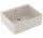 Zlew ceramiczny Villeroy & Boch Farmhouse 60 X, jednokomorowy, 595 x 500 mm z CeramicPlus - Crema