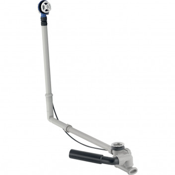 Zestaw odpływowo-przelewowy Geberit do wanien niestandardowych, d52, długość 73 cm