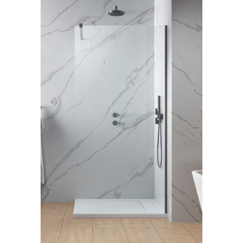 Ścianka Walk-In Radaway Modo New II 110, 108.5-109.5x200cm, chrom, szkło przejrzyste- sanitbuy.pl