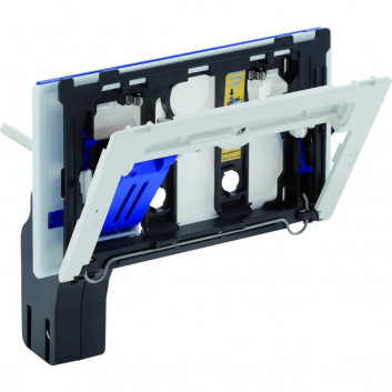 Zestaw z otworem do włożenia tabletek Geberit Kombifix Duofresh, do spłuczki podtynkowej Sigma 12 cm