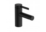 Bateria umywalkowa Hansgrohe Zesis S jednouchwytowa 70 CoolStart z kompletem odpływowym Push-Open - czarny mat