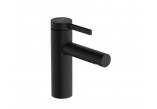 Bateria umywalkowa Hansgrohe Zesis S jednouchwytowa 100 CoolStart z kompletem odpływowym z cięgłem - czarny mat