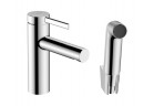 Bateria umywalkowa Hansgrohe Zesis S jednouchwytowa 100 z główką Bidette i wężem 160 cm, bez kompletu odpływowego - chrom