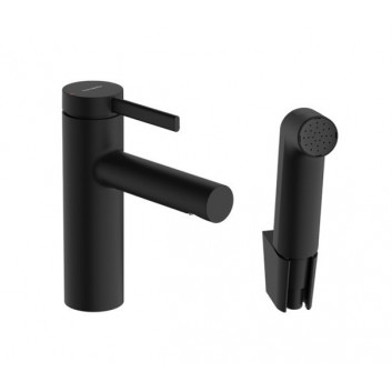 Bateria umywalkowa Hansgrohe Zesis S jednouchwytowa 100 CoolStart z kompletem odpływowym z cięgłem - chrom