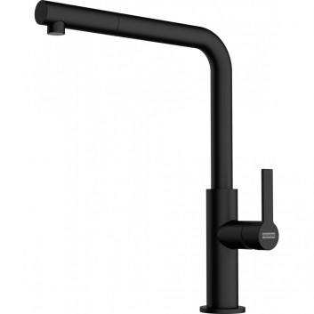 Bateria z wyciąganą wylewką Franke MYTHOS PULL-OUT - stal szlachetna