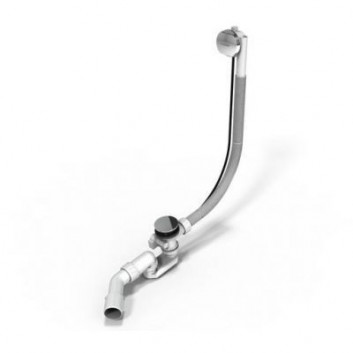 Syfon wannowy przedłużny KA 4002 Kaldewei Comfort Level, biały 