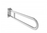 Uchwyt ścienny dla niepełnosprawnych Roca Dostępna Łazienka, składany, 80cm, Access Comfort, połysk