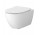 Miska zawieszana z deską slim Cersanit Zen Pro Oval, 52,5x35,5cm, z deską wolnoopadającą Duroplastową Moonway Spot Slim - biała