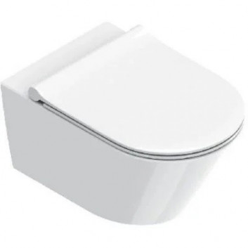 Miska wisząca Catalano Sfera Eco NewFlush, 54x35cm, biały połysk