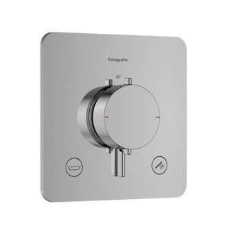 Bateria termostatyczna Hansgrohe Ecostat Comfort Q do 1 odbiornika, podtynkowa - złoty optyczny polerowany
