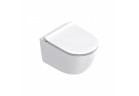 Zestaw Catalano Sfera muszla WC wisząca 50x35 cm Silentech z deską WC wolnoopadającą i z mocowaniami - biały mat