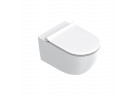 Zestaw Catalano Sfera muszla WC wisząca 55x35 cm Silentech z deską WC wolnoopadającą i z mocowaniami - biały mat