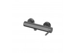 Bateria prysznicowa Emporia Fly, ścienna, natynkowa - gun metal