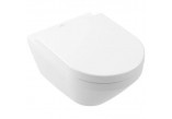Zestaw combi-pack Villeroy & Boch Architectura miska 53x37 cm bez kołnierza z deską wolnoopadającą - biały