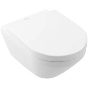 Bidet wiszący Villeroy&Boch Architectura, 53x37 cm, z jednym otworem - biały