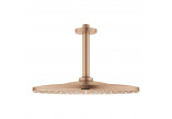 Deszczownica Grohe Rainshower 310 Mono, przepust stropowy 142mm, ogranicznik przepływu - brushed warm sunset