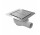 Odpływ punktowy Wiper WP Invisible (zestaw) 12x12 cm, syfon Drop 50 - szlif
