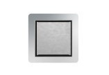 Odpływ punktowy Wiper WP Invisible (zestaw) 12x12 cm, syfon Curling (pionowy) - szlif