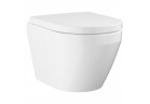 Miska WC wisząca Grohe Euro Ceramika 36x49 cm, kompaktowa z deską wolnoopadającą - biel alpejska
