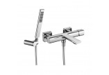 Bateria wannowa Laveo Tores natynkowa - chrom