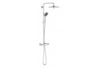 System prysznicowy Grohe Vitalio Joy System 260 z termostatem do montażu ściennego - chrom