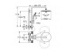 System prysznicowy Grohe Euphoria System 260 z termostatem do montażu ściennego, z deszczownicą okrągłą 26 cm - phantom black