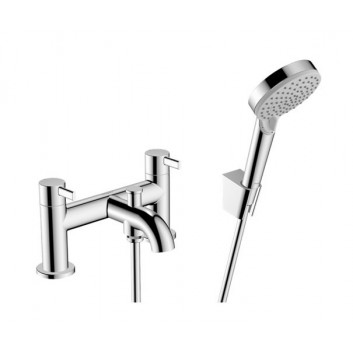 Bateria wannowa Hansgrohe Zesis S jednouchwytowa, natynkowa - chrom