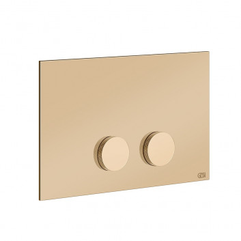 Przycisk spłukujący, Gessi Anello - Warm Bronze Brushed PVD