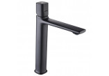 Bateria umywalkowa Laveo Tores wysoka (266 mm), jednouchwytowa, z korkiem - chrom