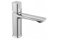 Bateria umywalkowa Laveo Tores wysoka (266 mm), jednouchwytowa, z korkiem - chrom