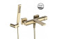 Bateria wannowa Laveo Tores natynkowa - chrom