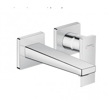 Bateria umywalkowa 2-otworowa Hansgrohe Metropol, podtynkowa - chrom
