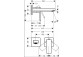 Bateria umywalkowa 2-otworowa Hansgrohe Metropol, podtynkowa - chrom
