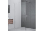 Kabina prysznicowa Radaway Modo X Brushed Nickel II 125, przejrzysta, 1235-1245x2000mm