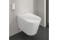 Toaleta myjąca Villeroy & Boch ViClean I100, owalna, 38,5x59,5cm, bezrantowa, CeramicPlus, Weiss Alpin